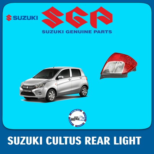 SUZUKI CULTUS REAR LIGHT - Suzuki Parts