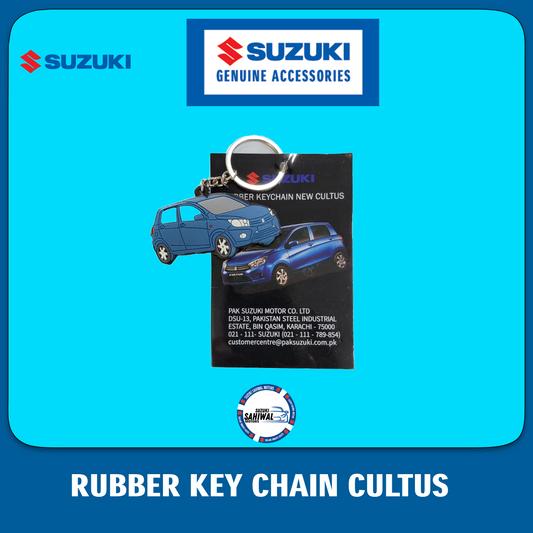 SUZUKI RUBBER KEY CHAIN CULTUS - Suzuki Parts